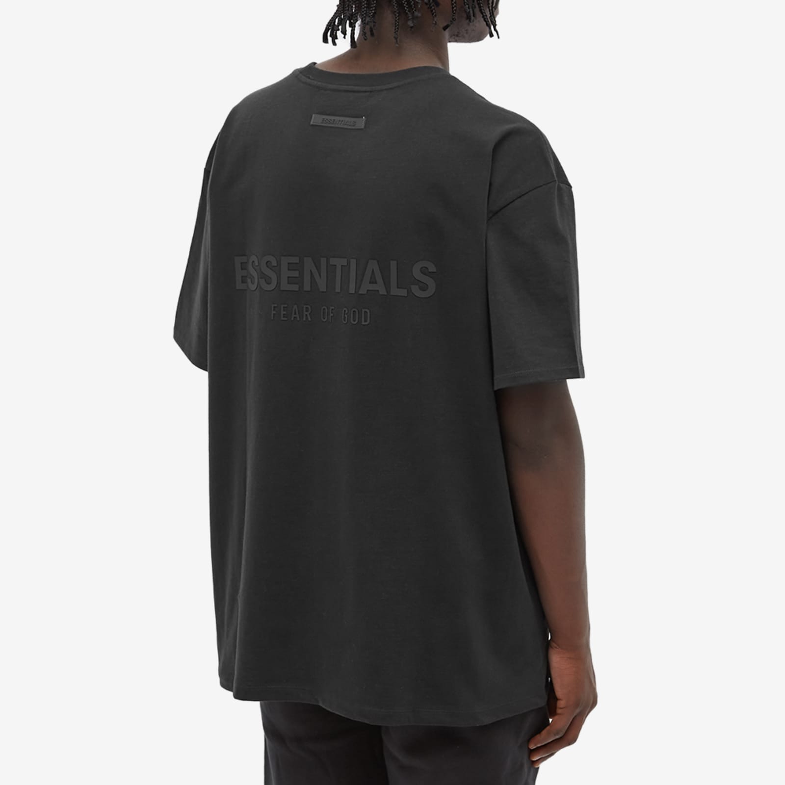 Fear of God Essentials T-Shirt Black Limo