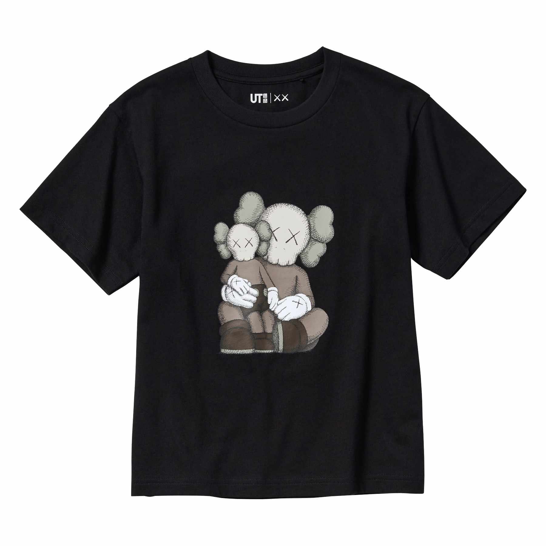 KAWS x Uniqlo T-Shirt Black