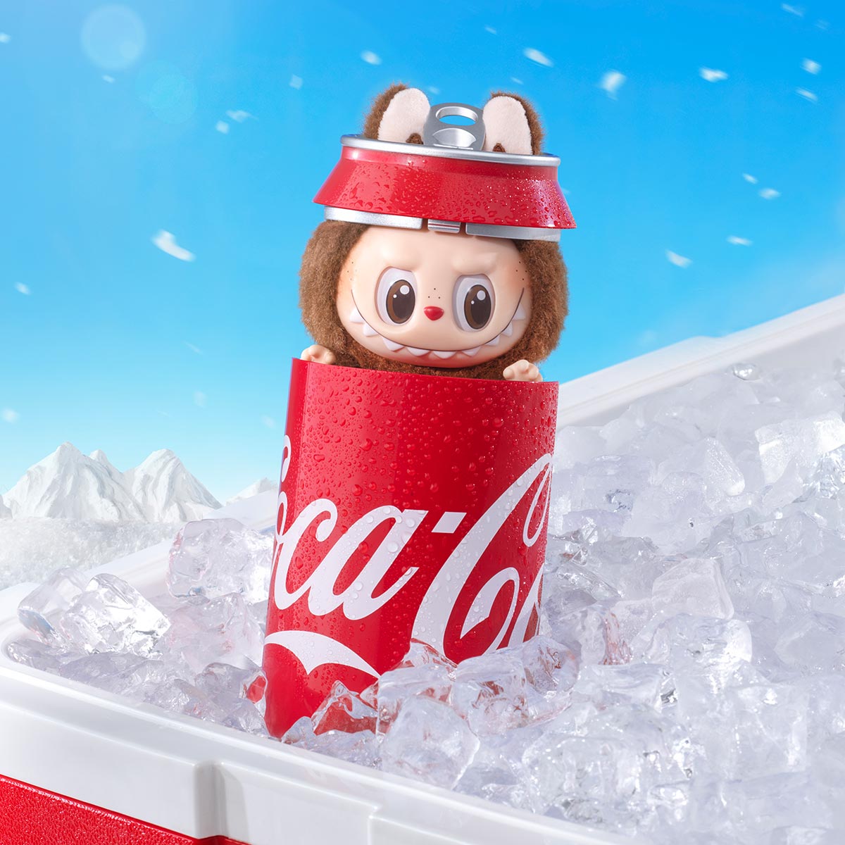 Pop Mart Labubu The Monsters Coca Cola Series Vinyl Face