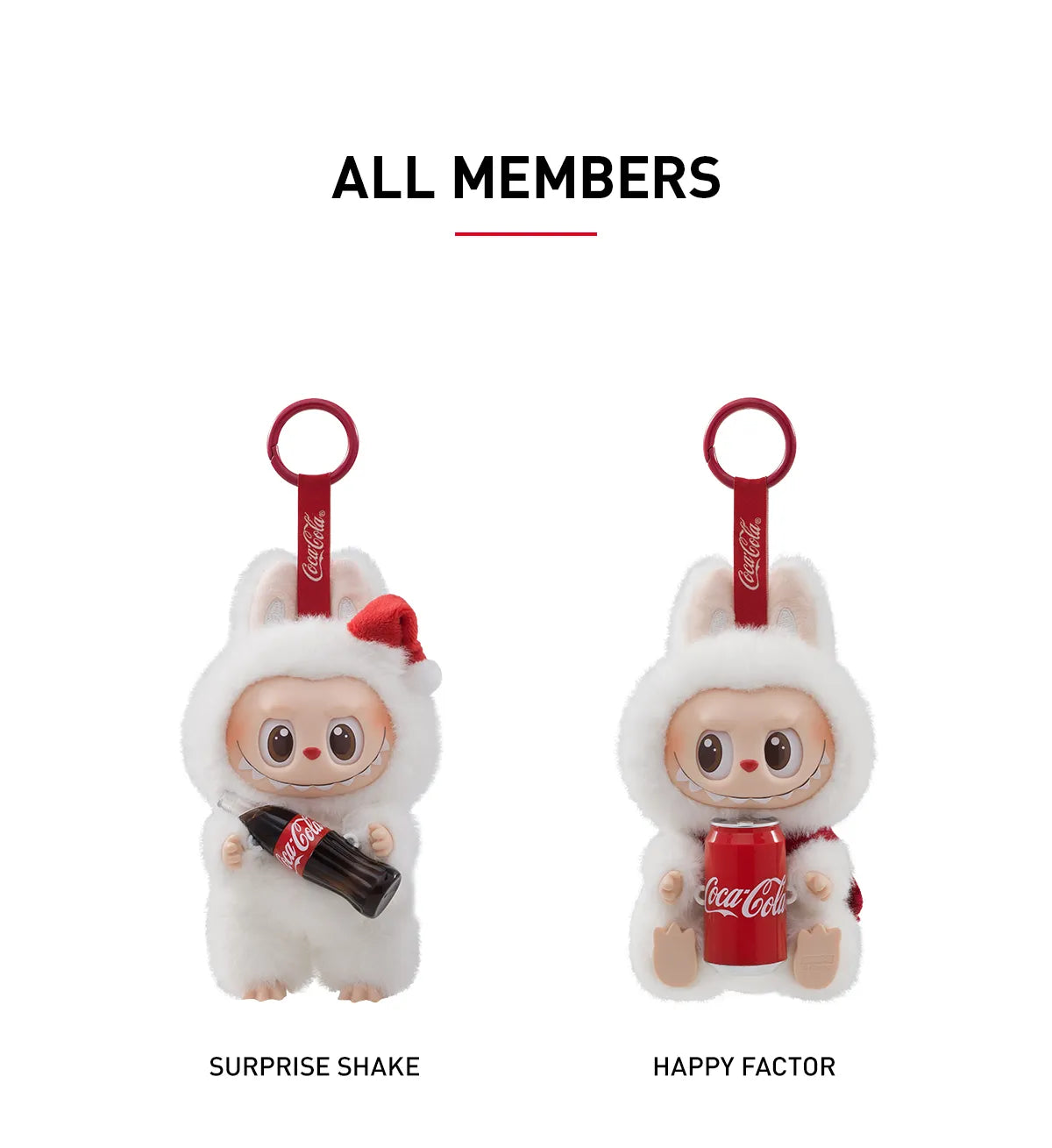 Pop Mart Labubu The Monsters Coca Cola Series Vinyl Face