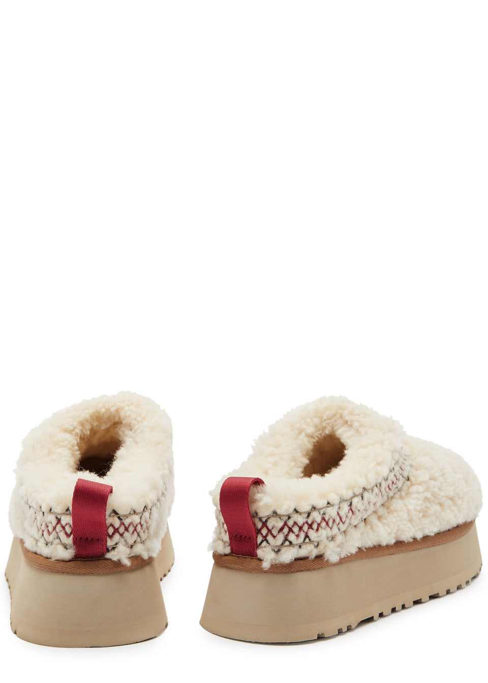 UGG TAZZ SLIPPER BRAID NATURAL