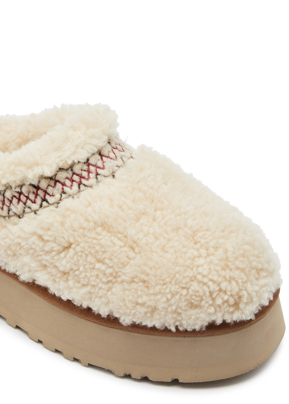 UGG TAZZ SLIPPER BRAID NATURAL