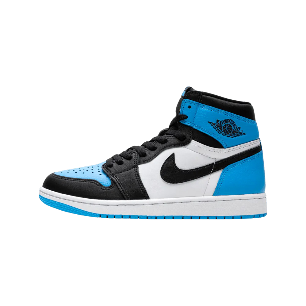 靴 Nike Air Jordan 1 University BlueUNC Toe Air Jordan 1 High 'University Blue' - True to Sole
