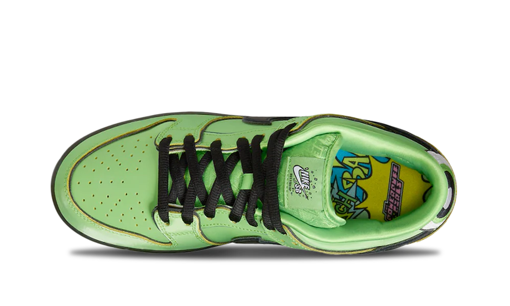 Nike SB Dunk Low The Powerpuff Girls Buttercup FZ8319-300