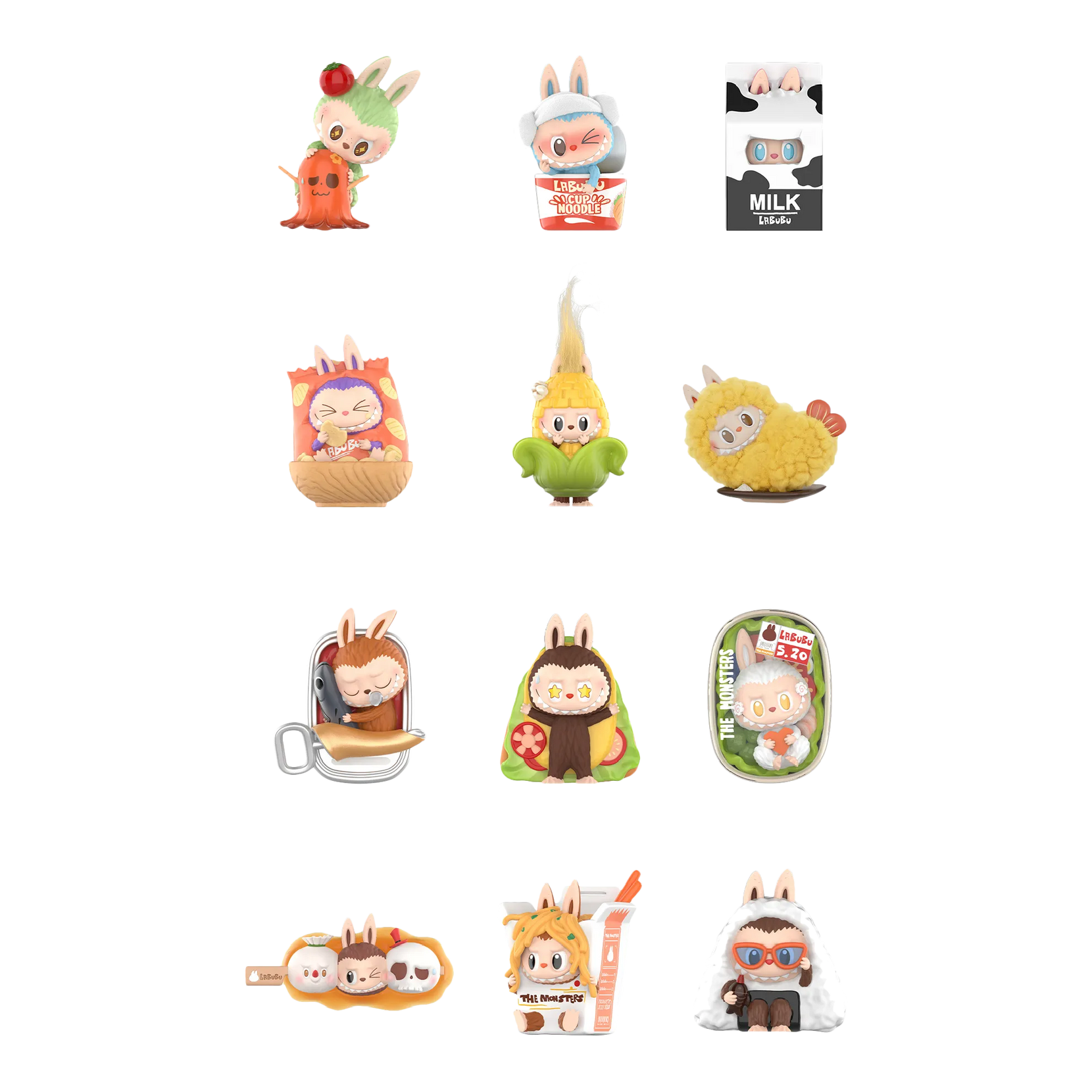 Pop Mart Labubu The Monsters Wacky Mart Series Figure Single Blind Box