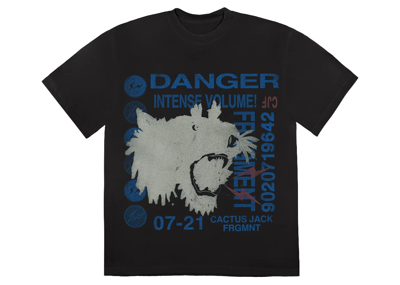 Travis Scott Cactus Jack x Fragment Danger Tee