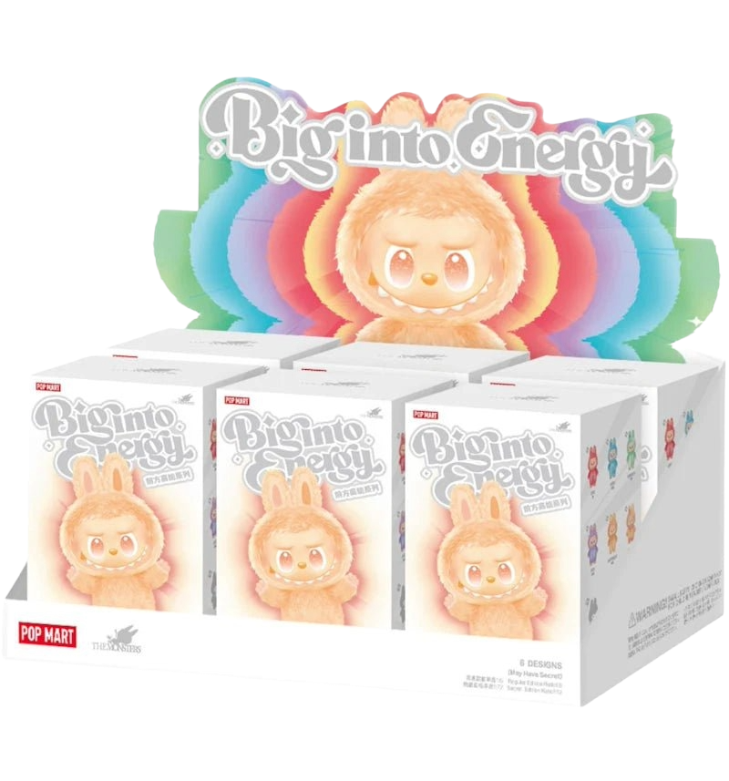 Pop Mart Labubu The Monsters Big into Energy Series Vinyl Face Blind Box
