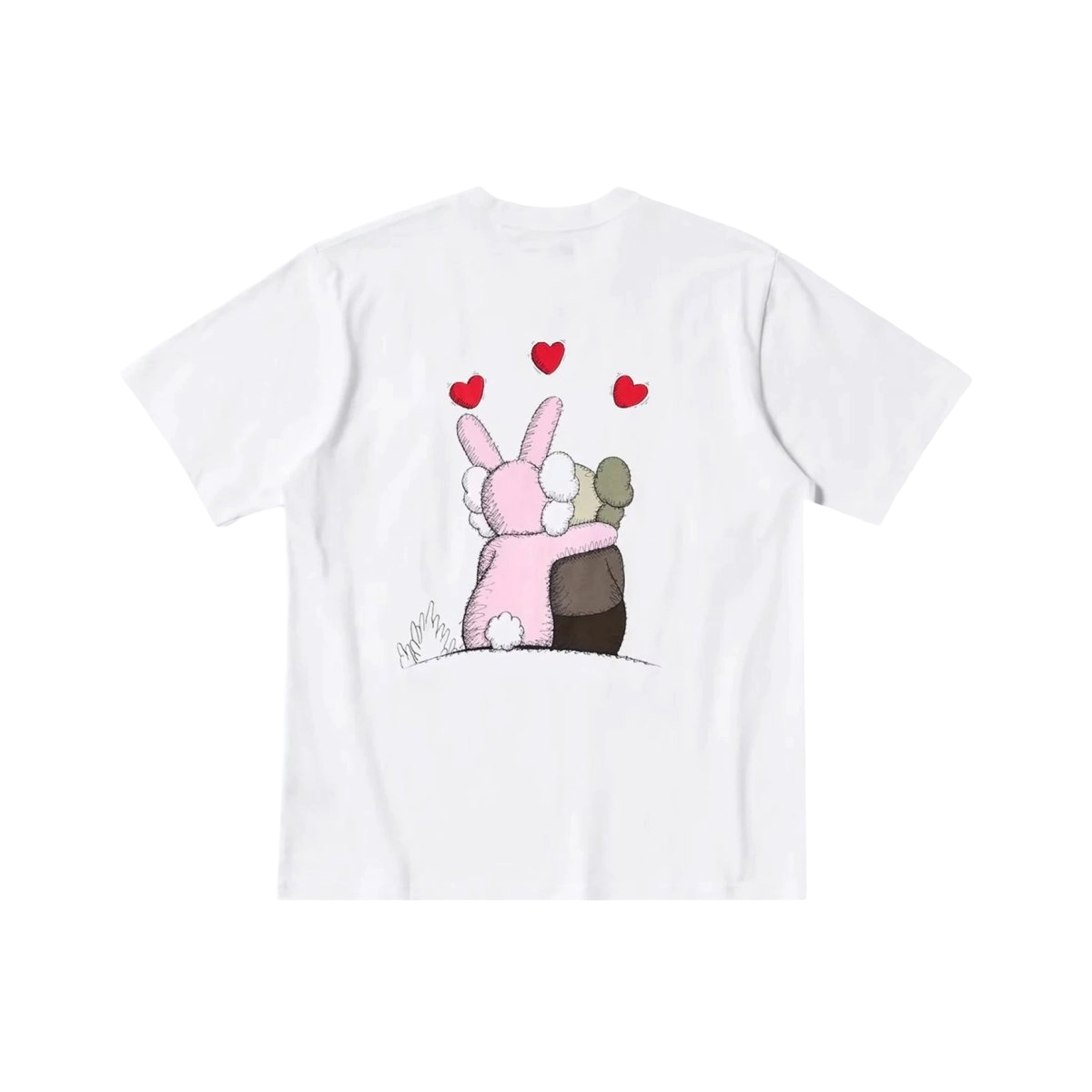 KAWS x Uniqlo Warhol Pink T-Shirt