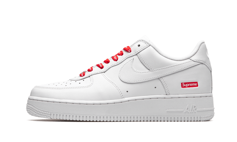 Supreme Air Force 1 ホワイト NIKE AIR FORCE 1 SUPREME WHITE - Outsole