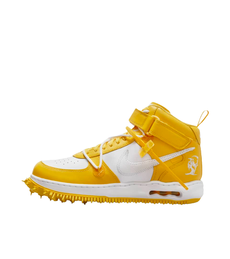 Nike Air Force 1 Mid Off White Varsity Maize