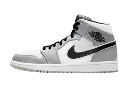 Air Jordan 1 Mid Light Smoke Grey 554724-092
