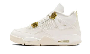 Air Jordan 4 Sail Metallic Gold Outsole 408452-106