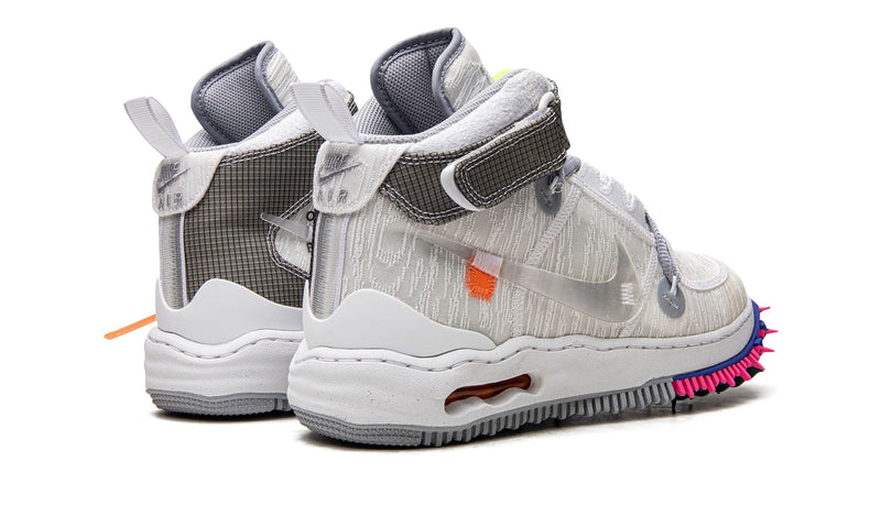 Nike Air Force 1 Mid Off White Clear White