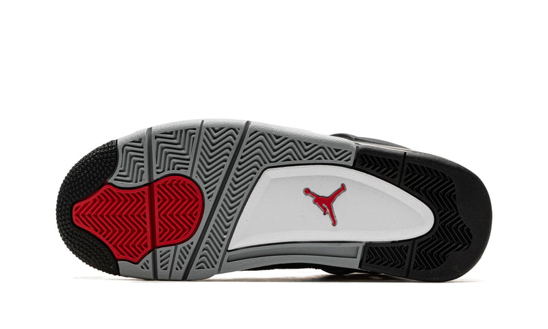 AIR JORDAN 4 BLACK CANVAS