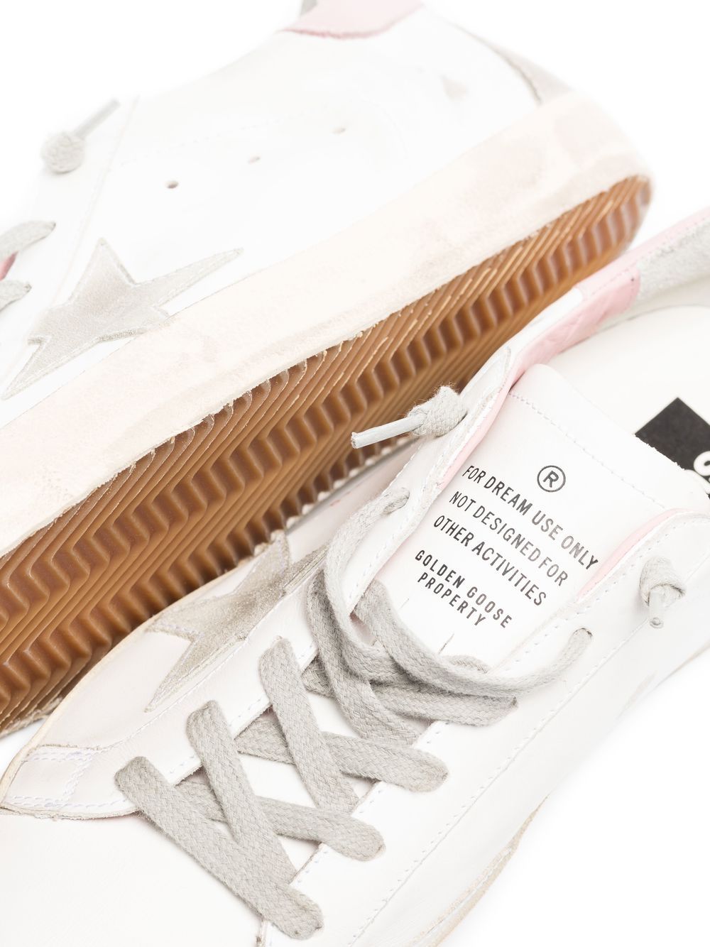 Golden Goose Super-Star Leather Pink Sneakers