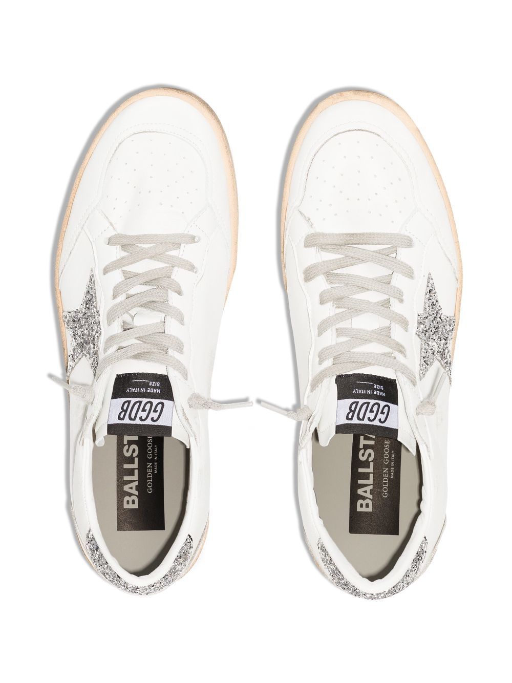 Golden Goose Super-Star Leather Ball Sneakers