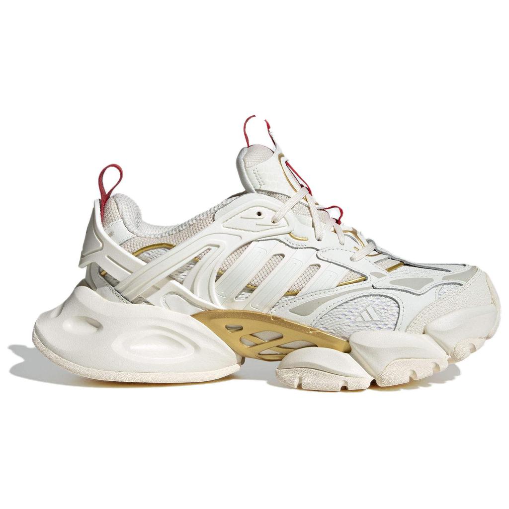 Adidas XLG Runner Deluxe Off White Gold Metallic Red - Outsole