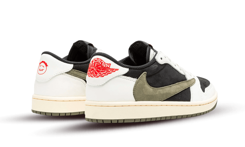 Air Jordan 1 Low Travis Scott Olive Green - Outsole