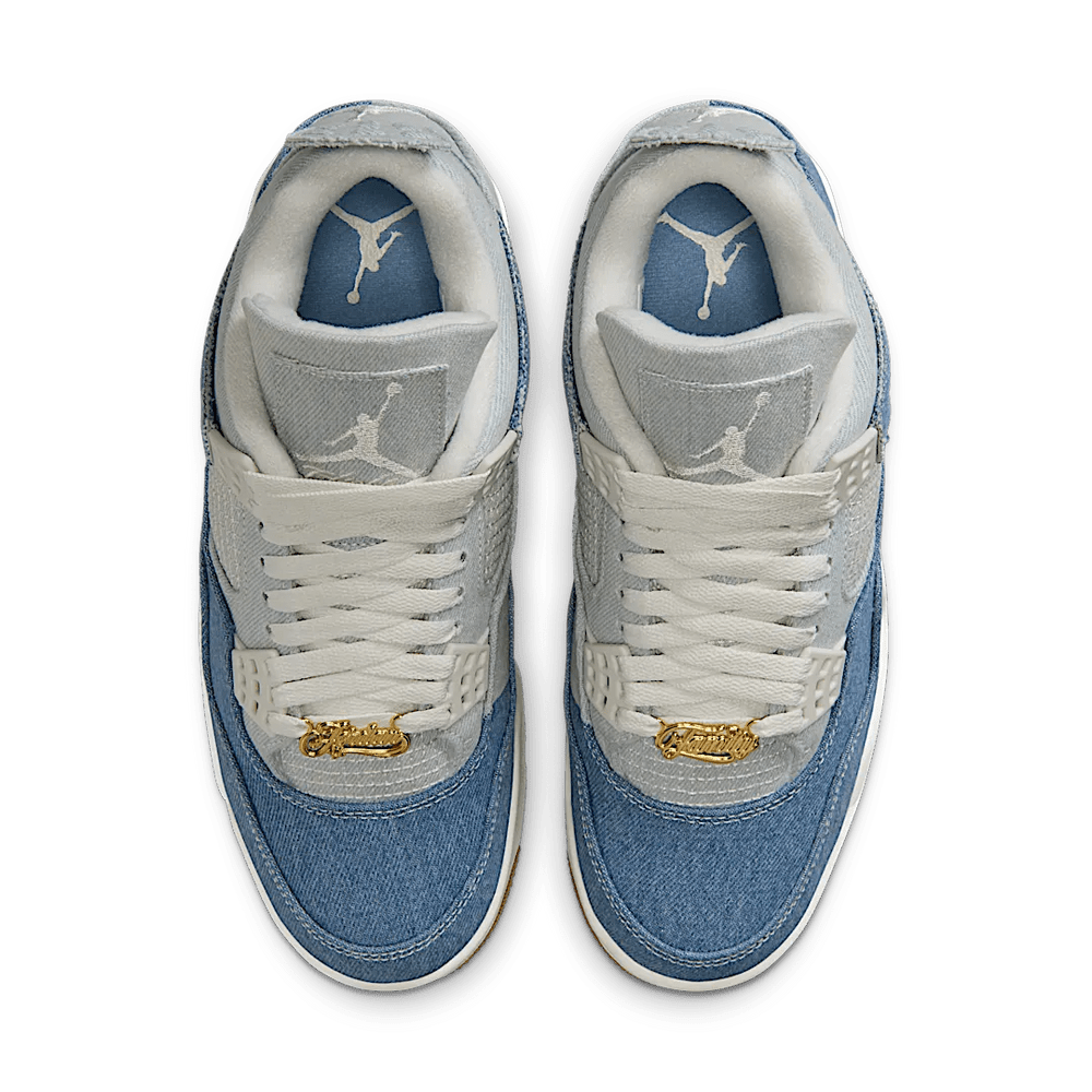 Air Jordan 4 Retro Tex Denim Worn Blue - Outsole