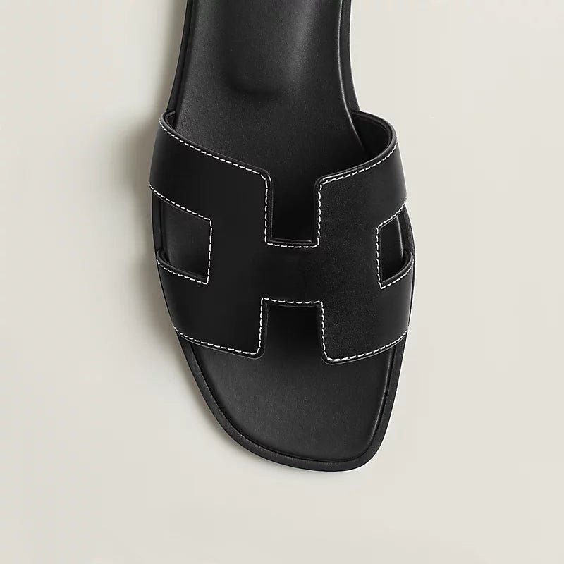 Hermès Oran Sandals Black - Outsole