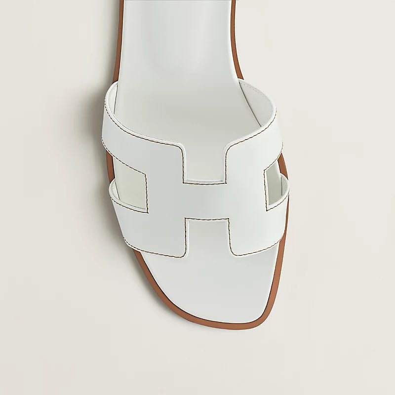 Hermès Oran Sandals White - Outsole