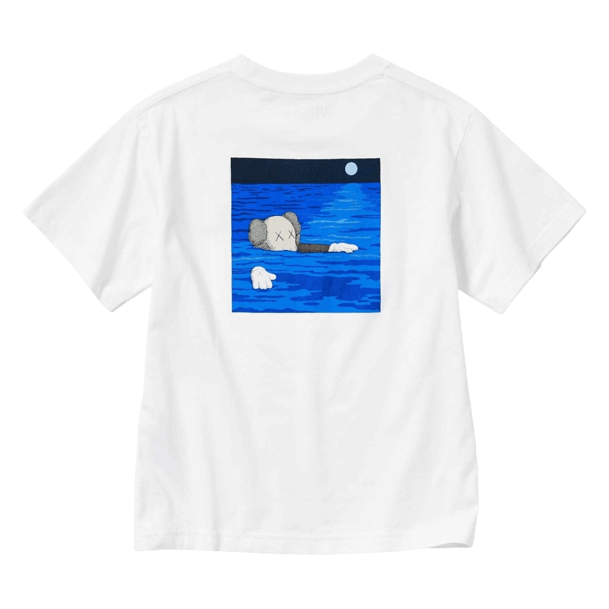 KAWS x Uniqlo T-Shirt White Blue - Outsole