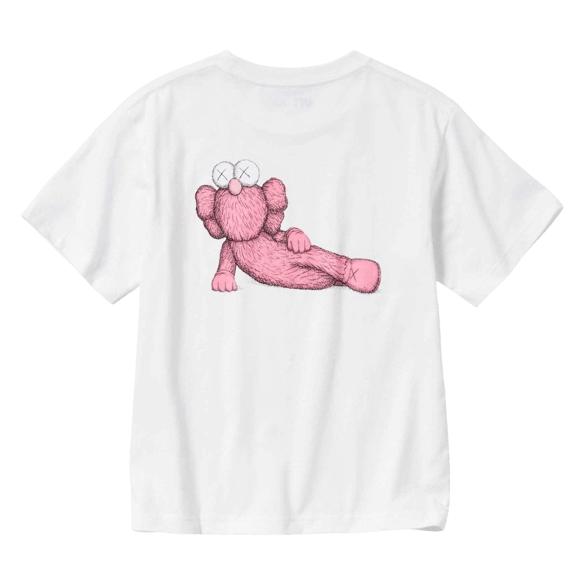 KAWS x Uniqlo T-Shirt White Pink - Outsole
