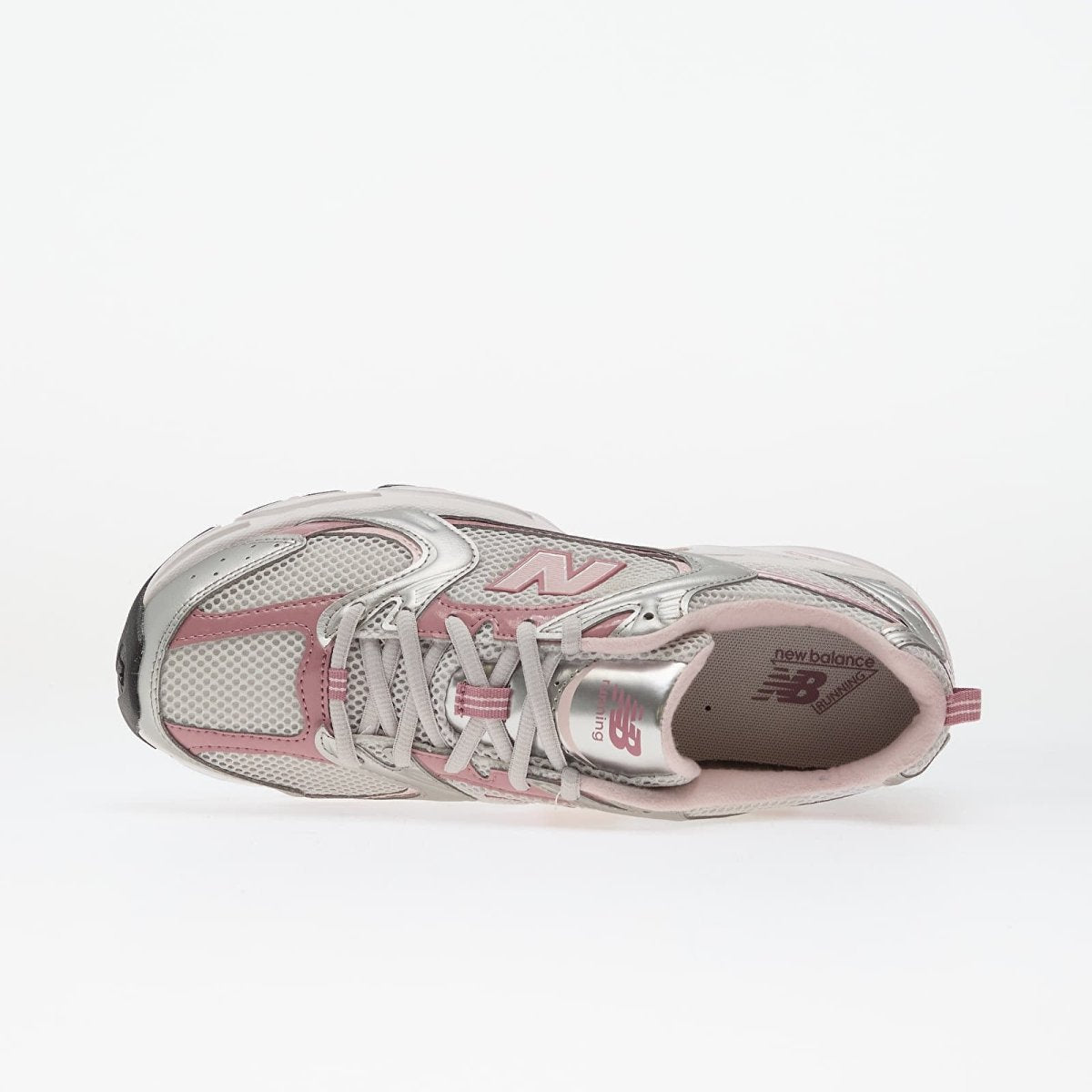 New Balance 530 Silver Metallic Rosewood - Outsole