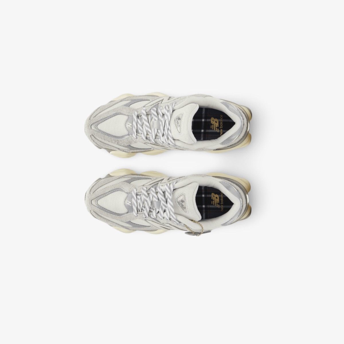 New Balance 9060 Light Grey White - Outsole