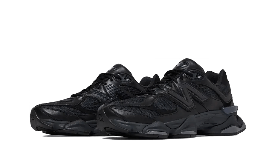 New Balance 9060 Triple Black Leather - Outsole