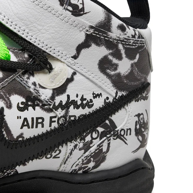 Nike Air Force 1 Mid Off White Grim Reaper - Outsole