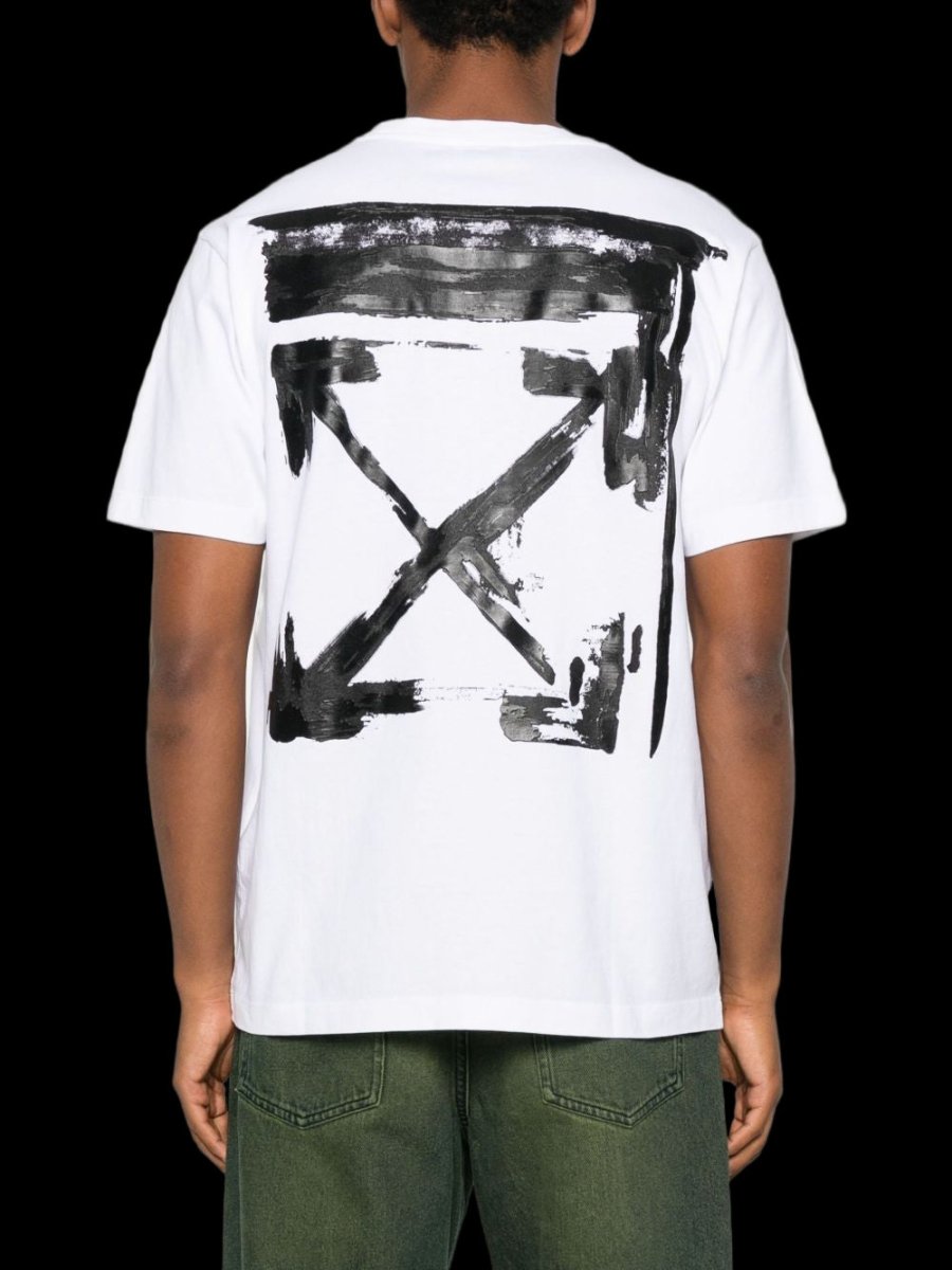 Off White T-Shirt Ink Arrow White - Outsole