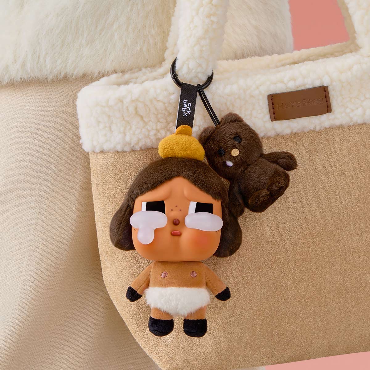 Pop Mart Labubu CRYBABY Crying Again Series - Vinyl Face Plush Blind Box - Outsole
