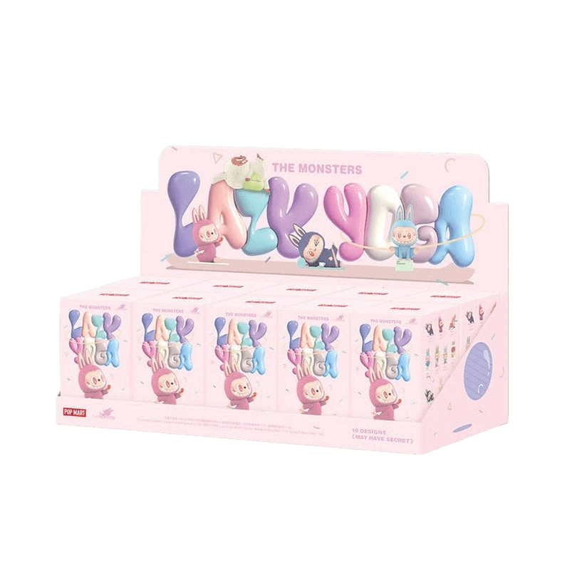 Pop Mart Labubu The Monsters Lazy Yoga Series Figures Mystery Box - Outsole