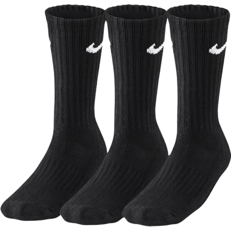 Sosete Nike 3 Pack Black - Outsole
