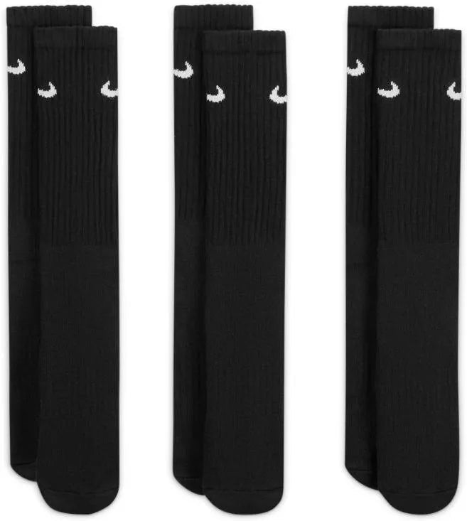 Sosete Nike 3 Pack Black - Outsole