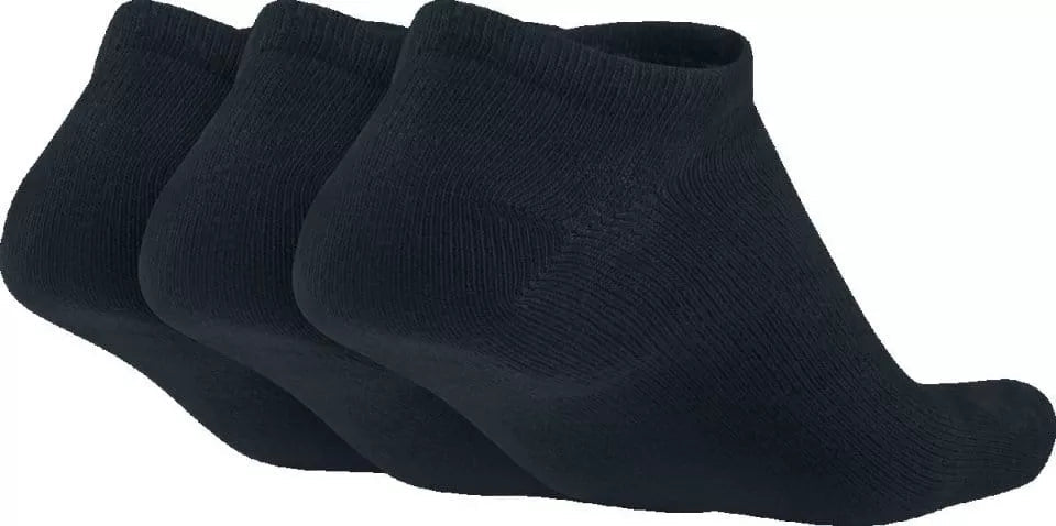 Sosete Nike No Show 3 Pack Black - Outsole