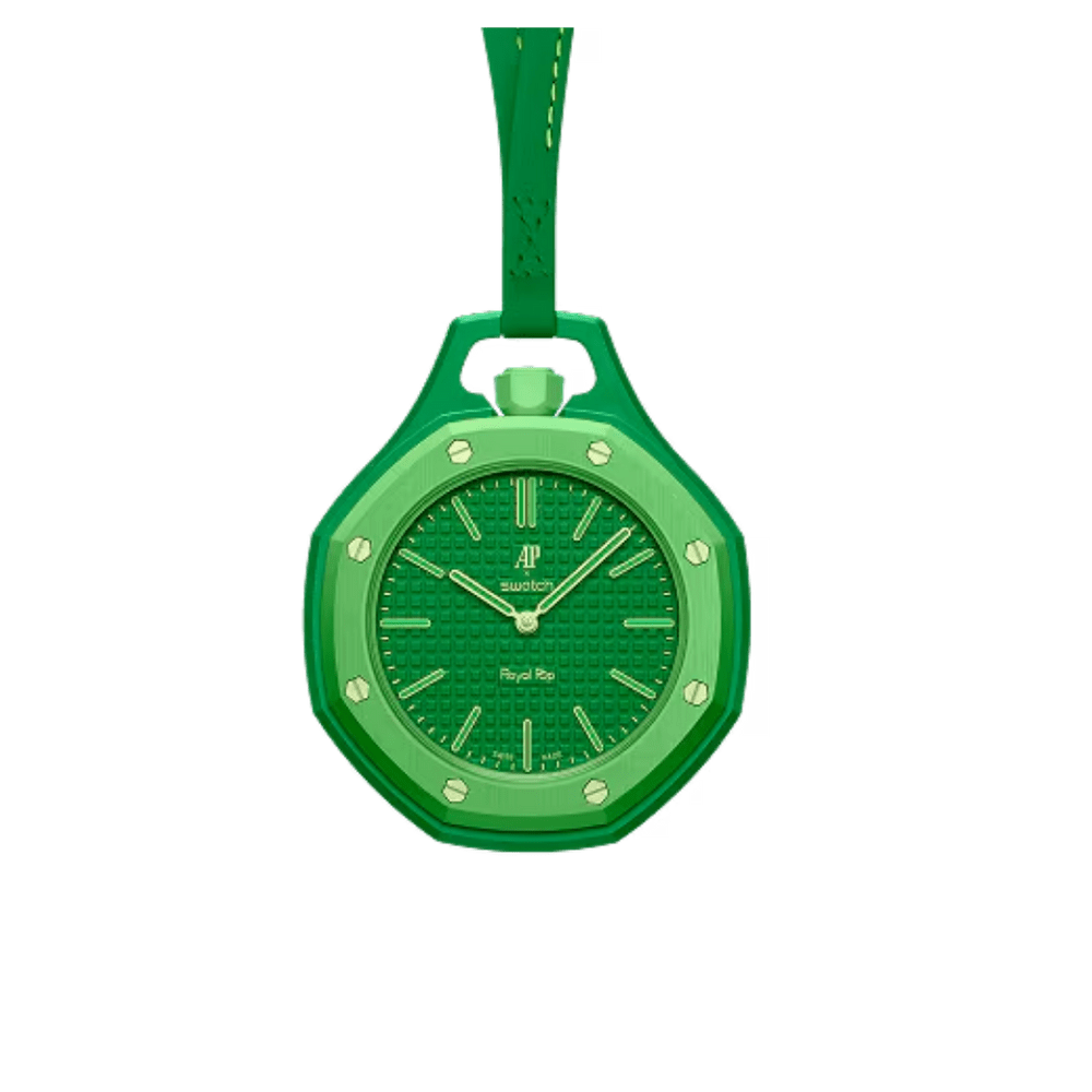 Swatch x Audemars Piguet Bioceramic Royal Pop Green Eight - Outsole