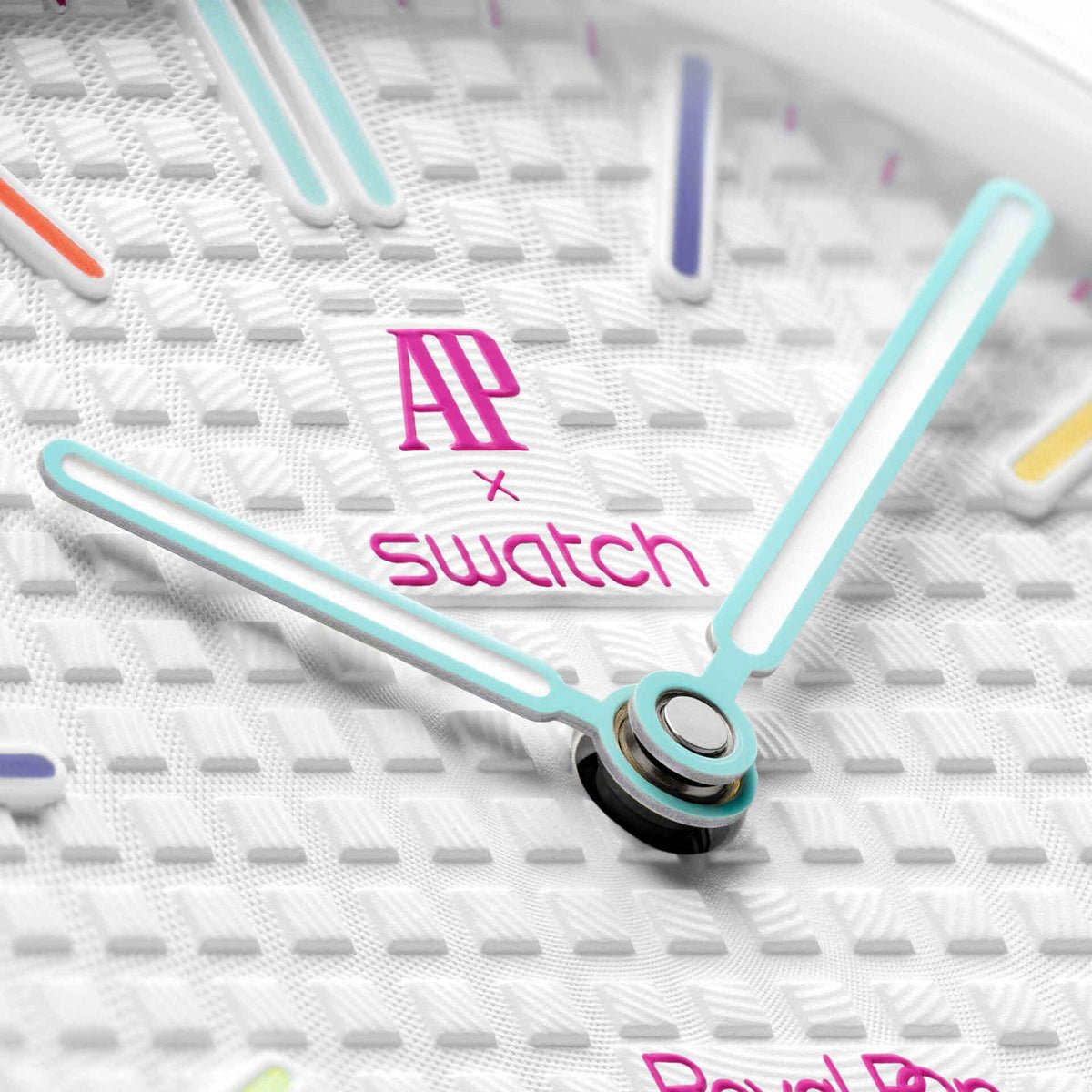 Swatch x Audemars Piguet Bioceramic Royal Pop Huit Blanc - Outsole