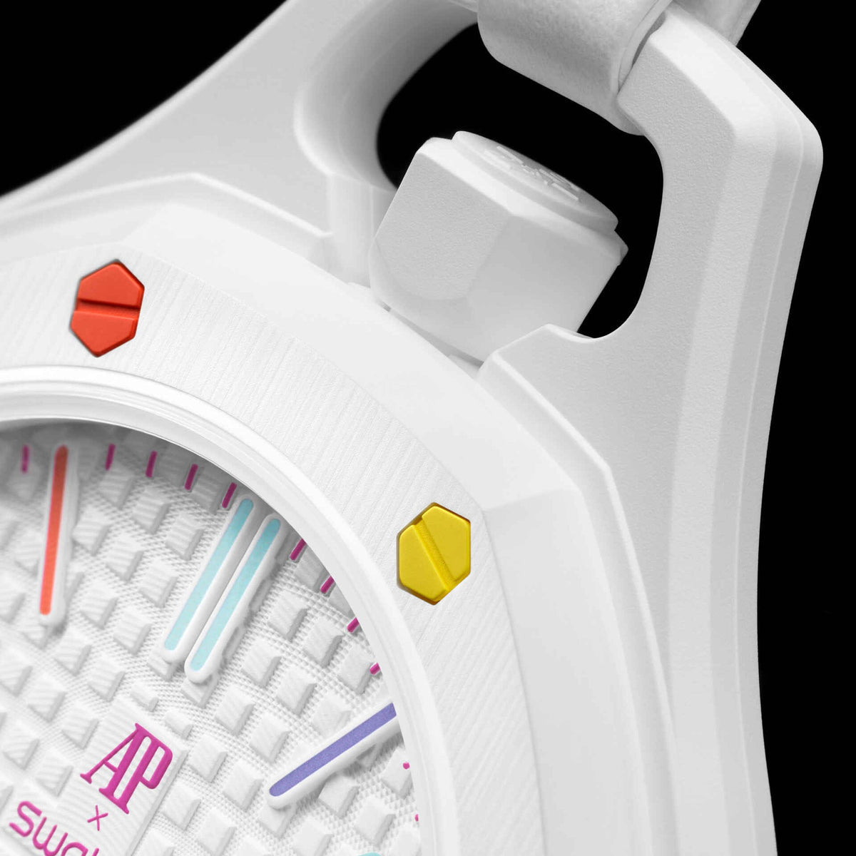 Swatch x Audemars Piguet Bioceramic Royal Pop Huit Blanc - Outsole