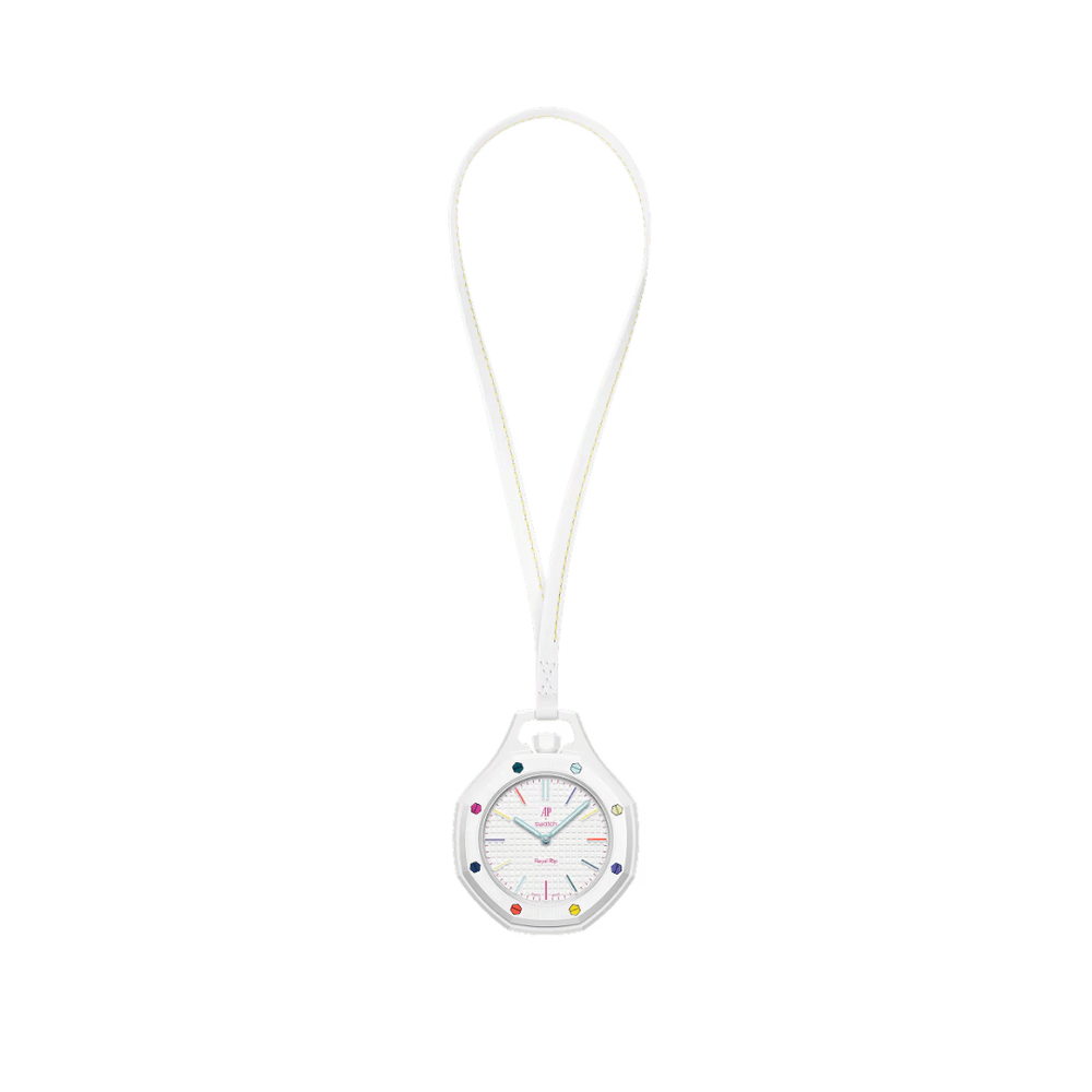 Swatch x Audemars Piguet Bioceramic Royal Pop Huit Blanc - Outsole