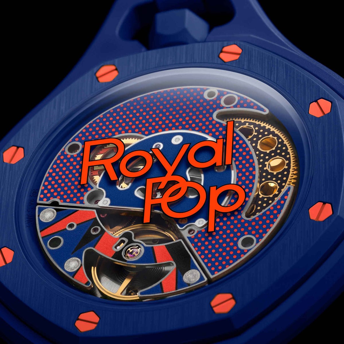 Swatch x Audemars Piguet Bioceramic Royal Pop Orenji Hachi - Outsole
