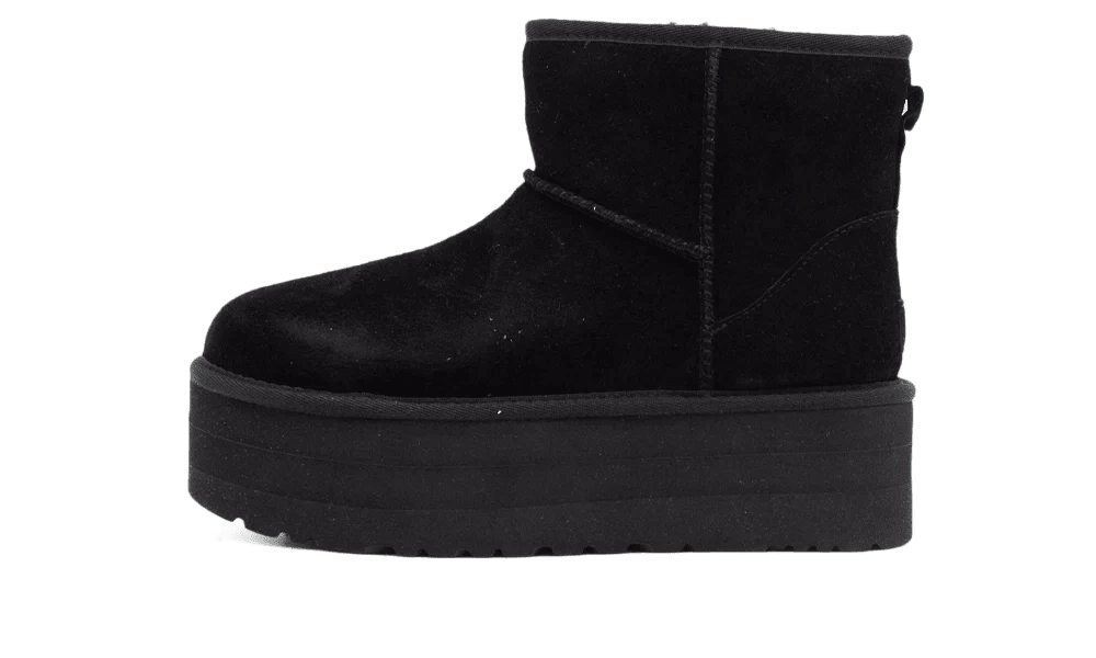 UGG CLASSIC MINI PLATFORM BOOT BLACK - Outsole
