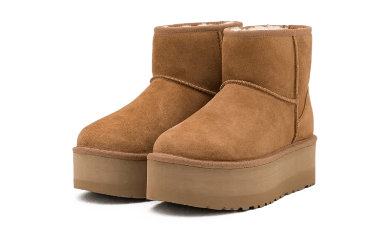 UGG CLASSIC MINI PLATFORM BOOT CHESTNUT - Outsole