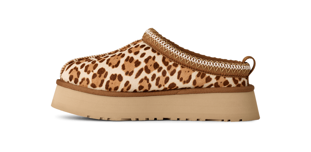 UGG Tazz Plains Slipper Felicity Leopard Jasmine - Outsole