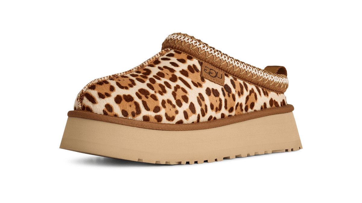 UGG Tazz Plains Slipper Felicity Leopard Jasmine - Outsole