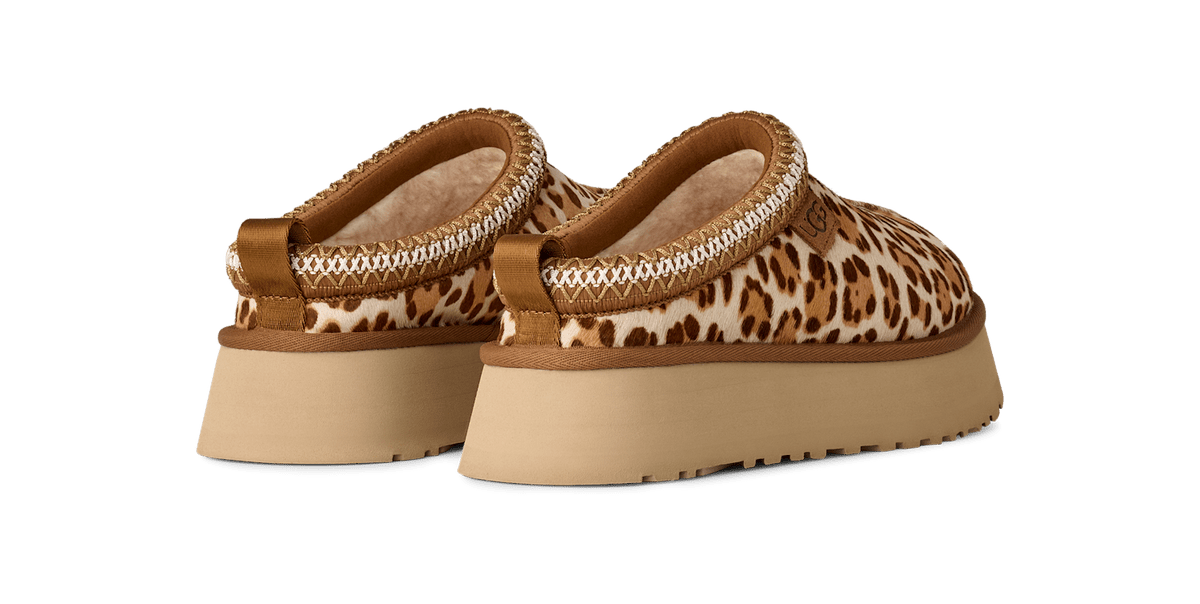 UGG Tazz Plains Slipper Felicity Leopard Jasmine - Outsole