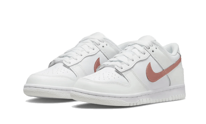 NIKE DUNK LOW WHITE PINK - Outsole