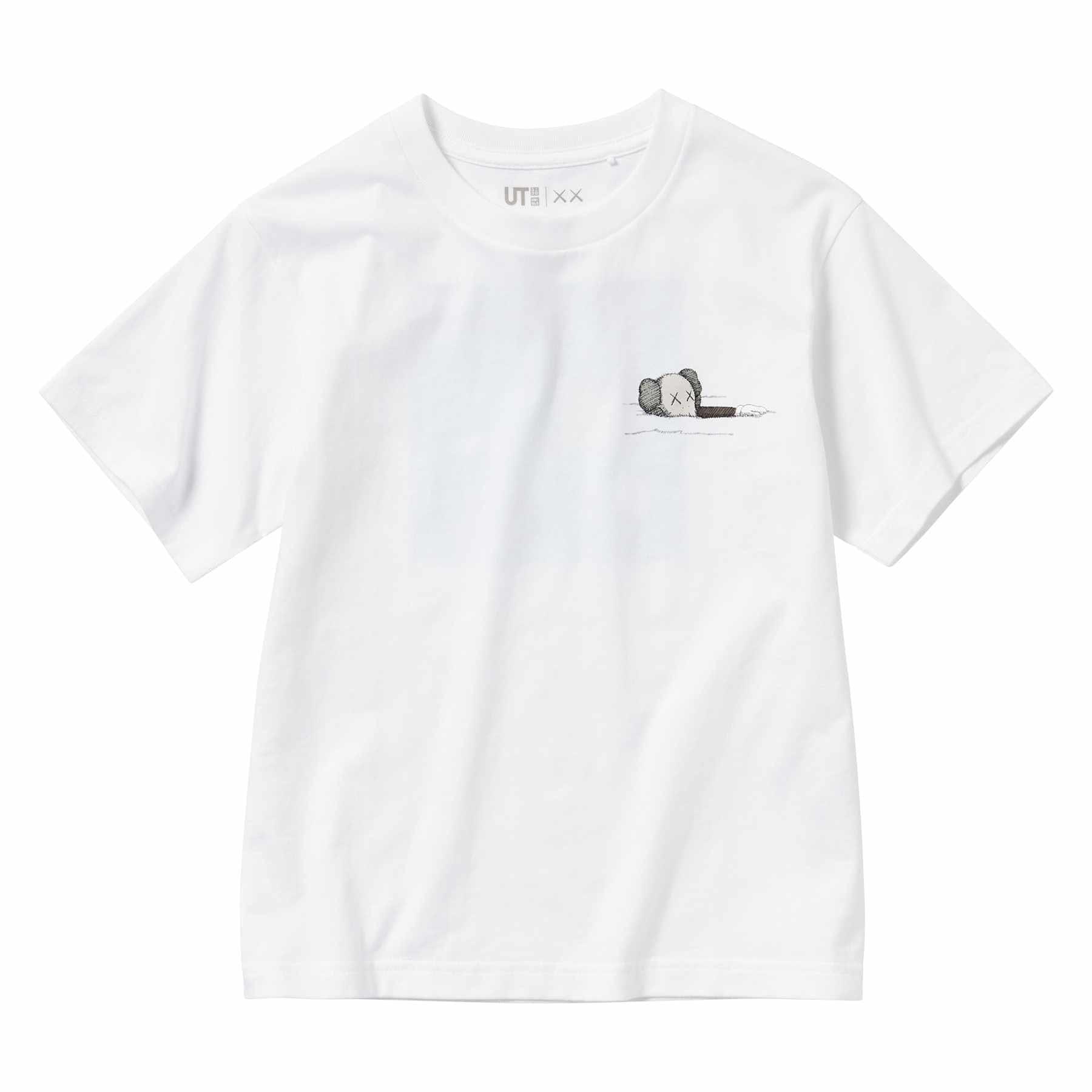 KAWS x Uniqlo T-Shirt White Blue 