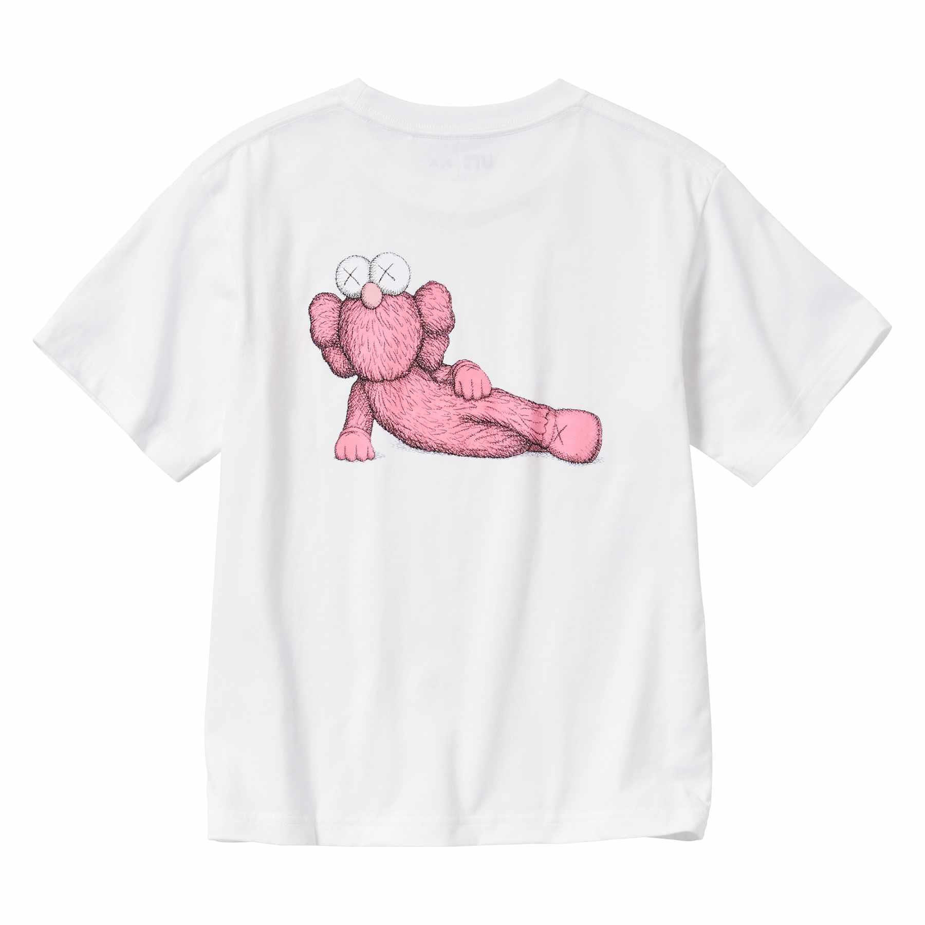KAWS x Uniqlo T-Shirt White Pink 